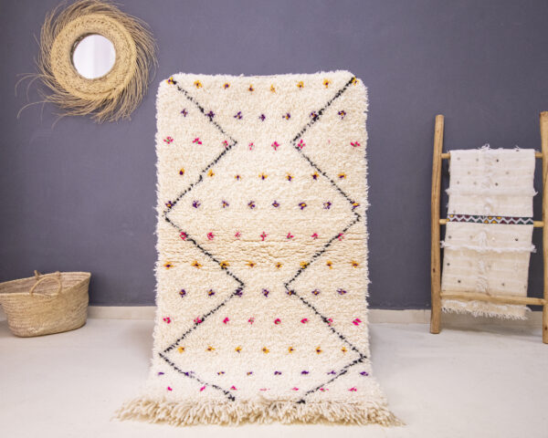 Color Dots Moroccan Rug