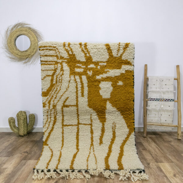 Mustard Moroccan Rug