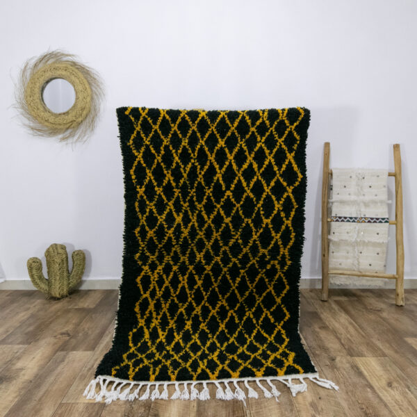 Black Beni Ourain Rug