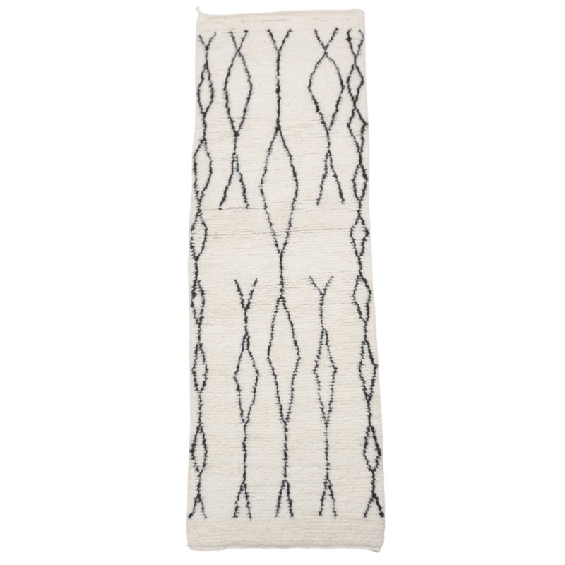 Beni Ourain Runner Rug 3x11