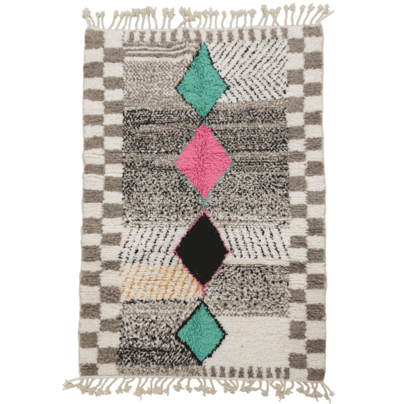 Colorful Moroccan Rug 5x8